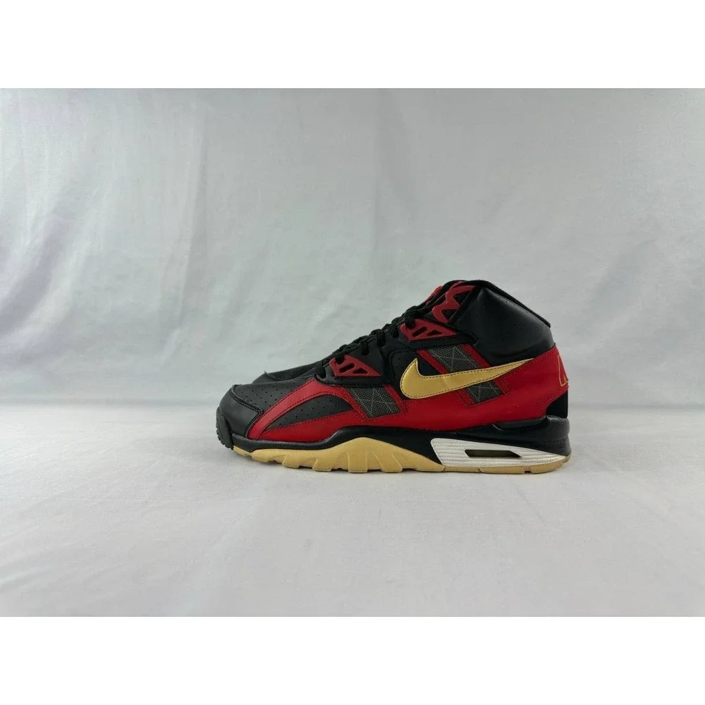 Nike Air Trainer SC High 'San Francisco 49ers' 2012 Men's 302346-070 Size 12